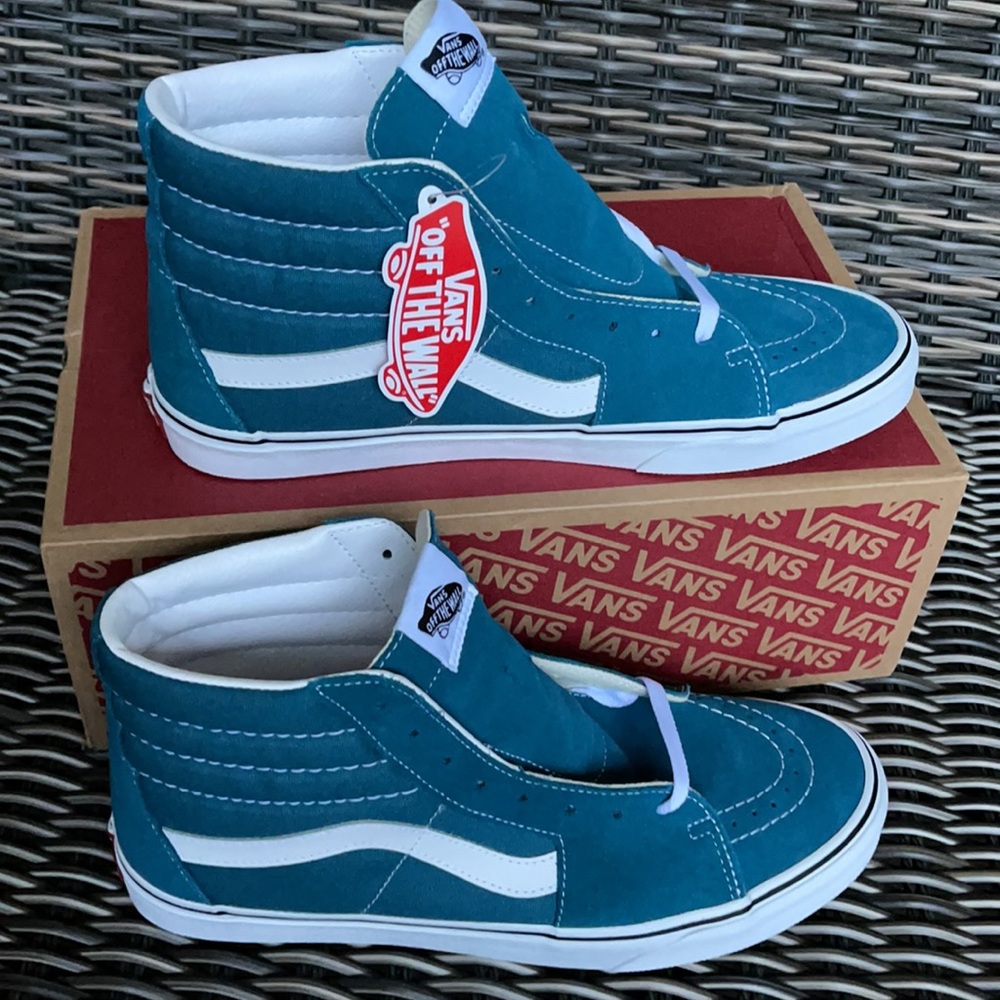 Vans Sk8-Hi Blue Coral/True White WMNS - Picture 2 of 16